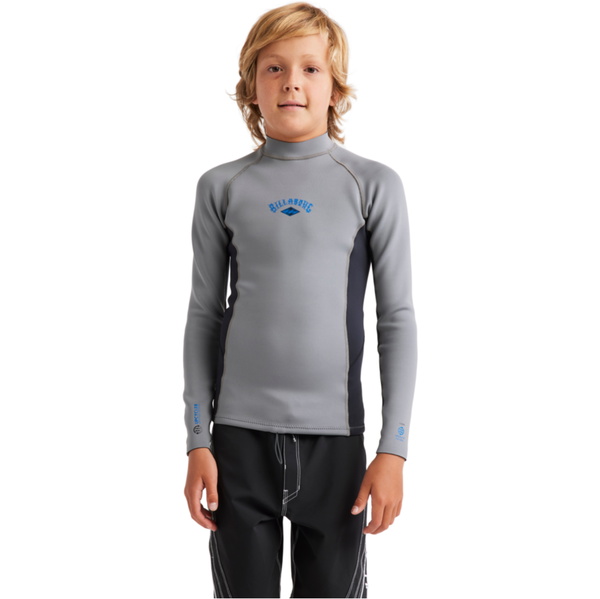 2026 Billabong Junior Absolute Natural 1/1mm Jacket 24CW191508 - Alloy